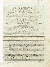 The Thorn. Printed in Dublin c.1804 by Goulding, Knevett & Co. Sold by Lavenu & Mitchell in London