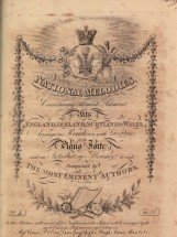 National Melodies No 4 C. 1813 “Corn Riggs”