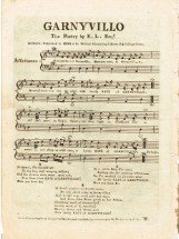 Garnyvillo published in Dublin by Morris Hime C. 1799