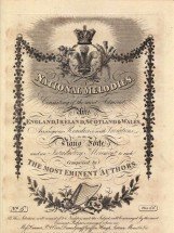 National Melodies No 6 C. 1813 “The bunch of green rushes”